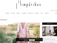 Tablet Screenshot of impuribus.com